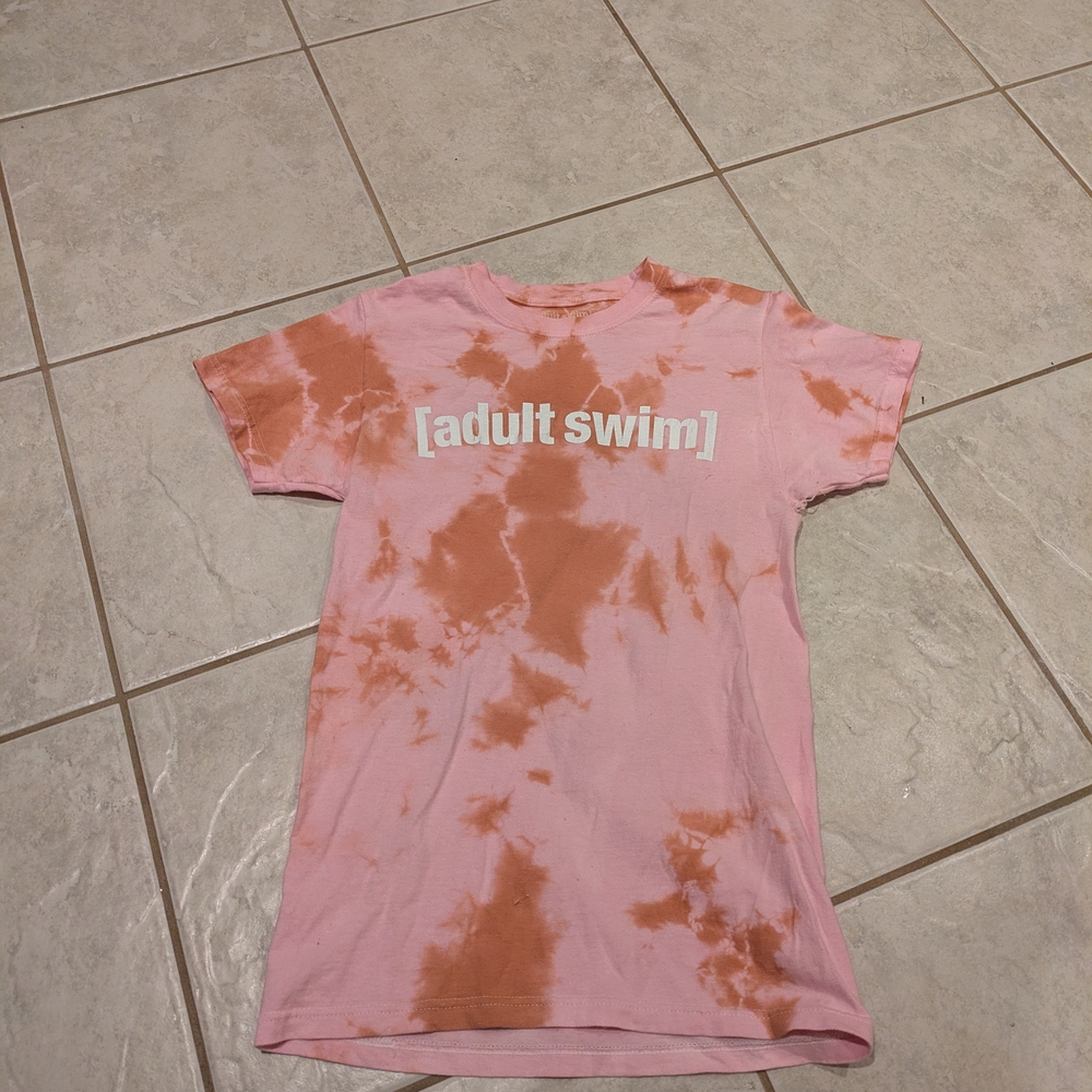 Pink Tie-Dye Short Sleeve Tee